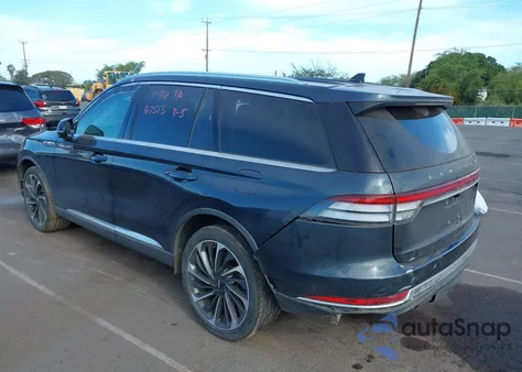 2021 Lincoln Aviator Reserve из США, поврежденный, VIN 5LM5J7XC9MGL02310